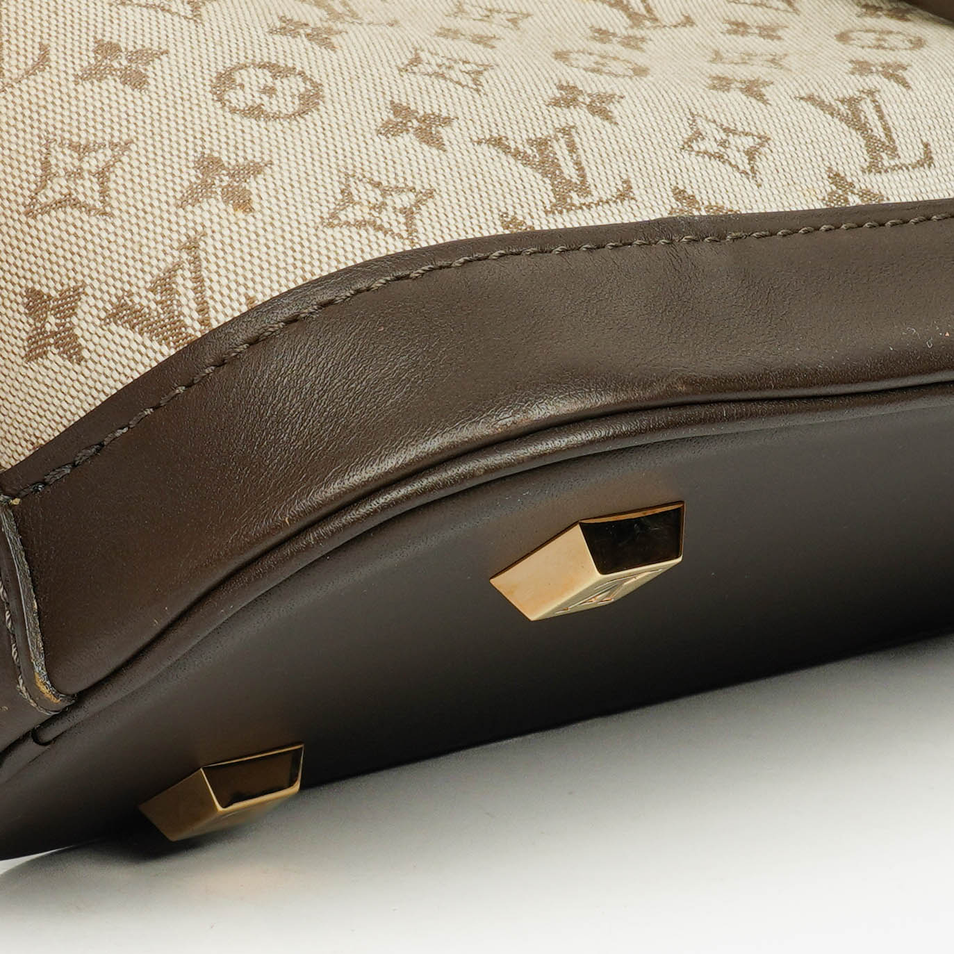 Louis Vuitton Monogram Mini Lin Alma Long Handbag