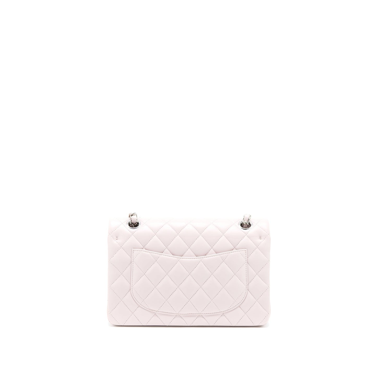 Chanel Small Classic Double Flap Lambskin Light Purple  (Microchip)