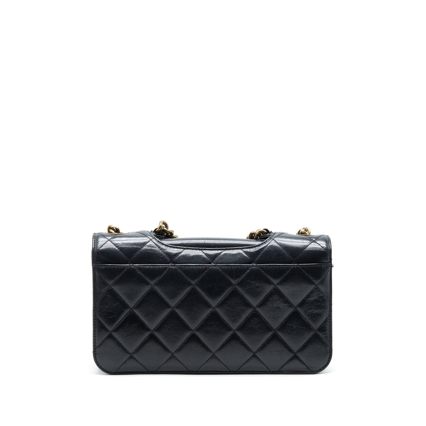 Chanel Perfect Edge Flap Bag With Calfskin Ruthenium