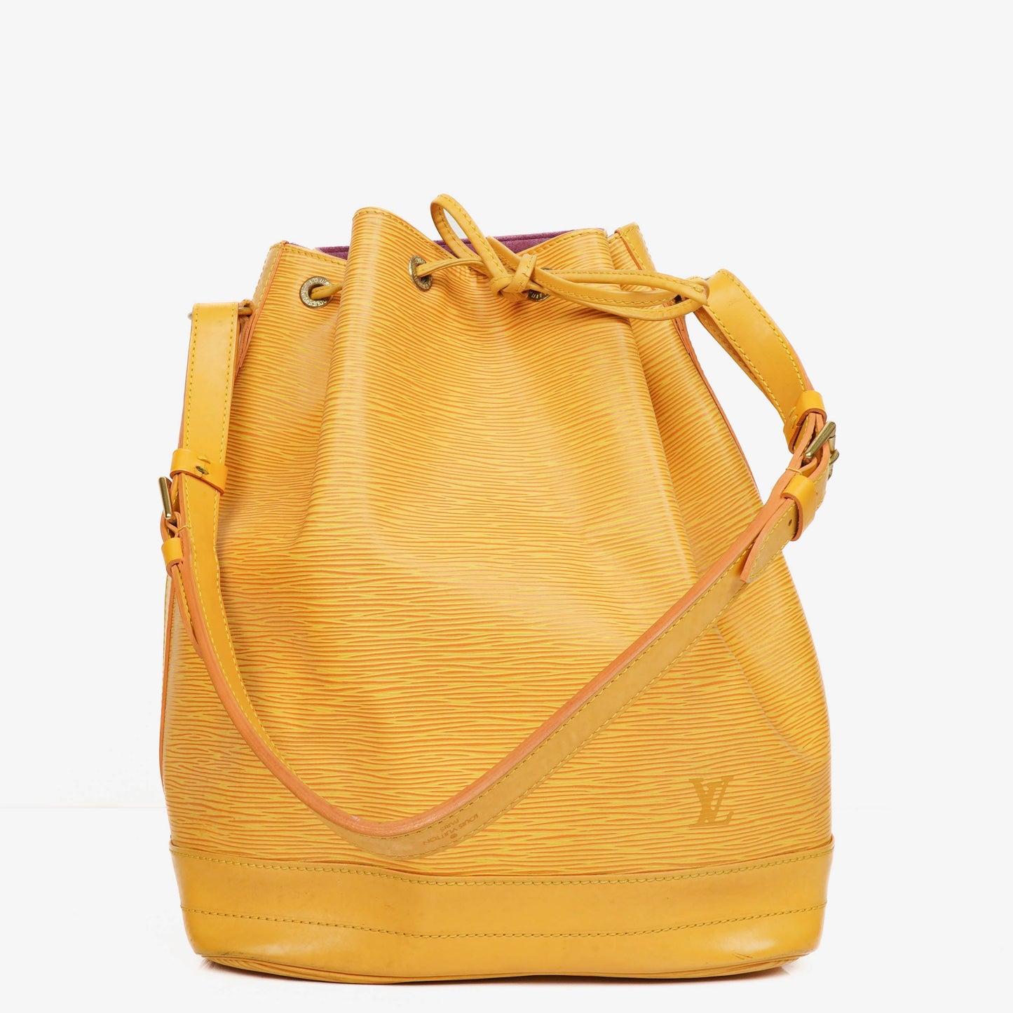 Louis Vuitton Noe Grande GM Yellow Epi Leather Shoulder Bag