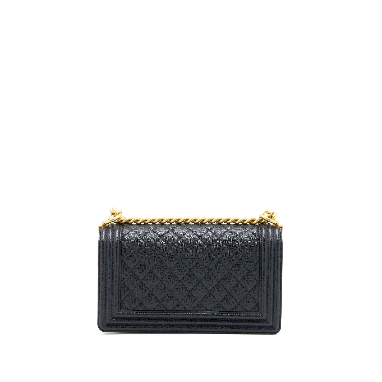 Chanel Medium Boy Bag Caviar Black