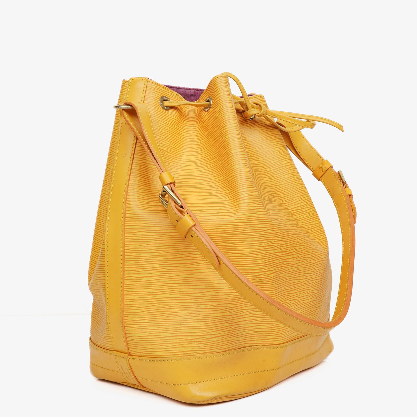 Louis Vuitton Noe Grande GM Yellow Epi Leather Shoulder Bag