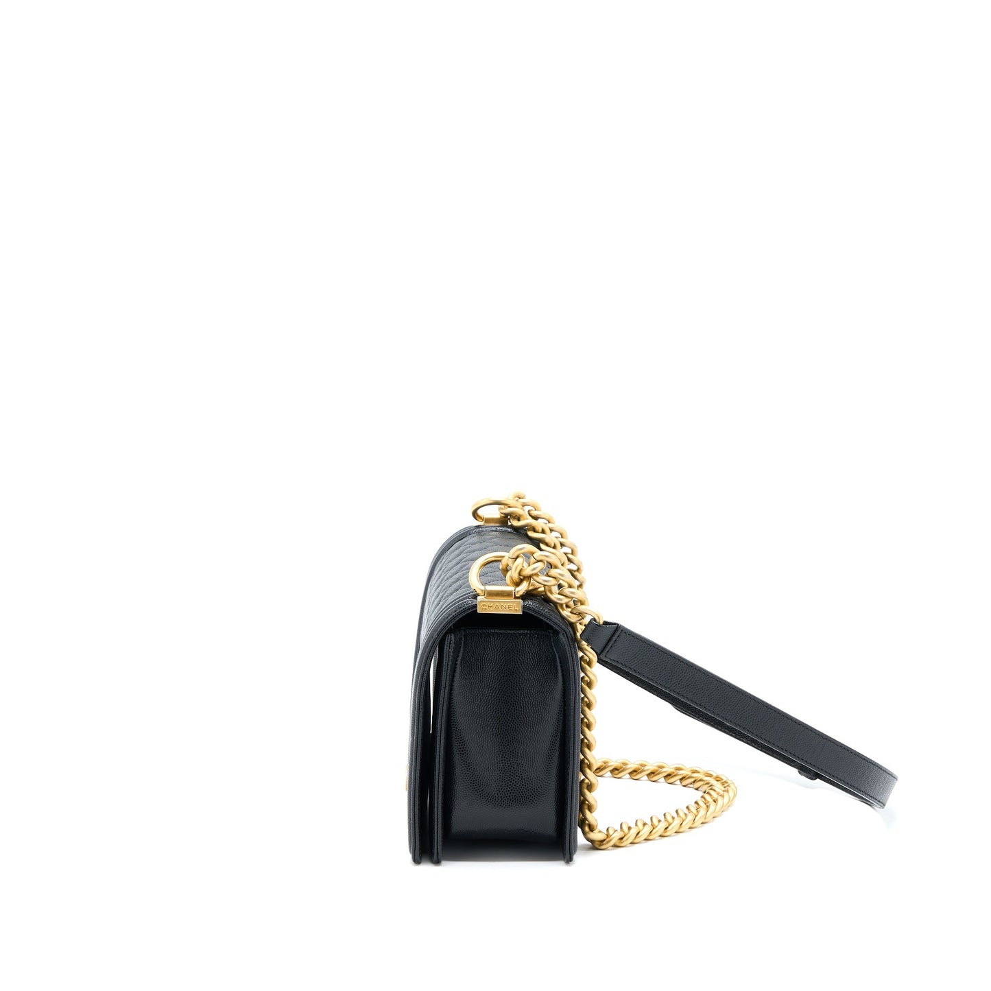 Chanel Medium Boy Bag Caviar Black