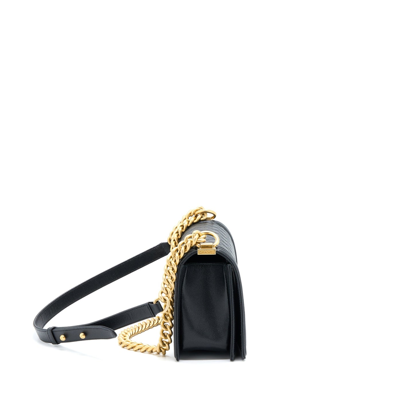 Chanel Medium Boy Bag Caviar Black