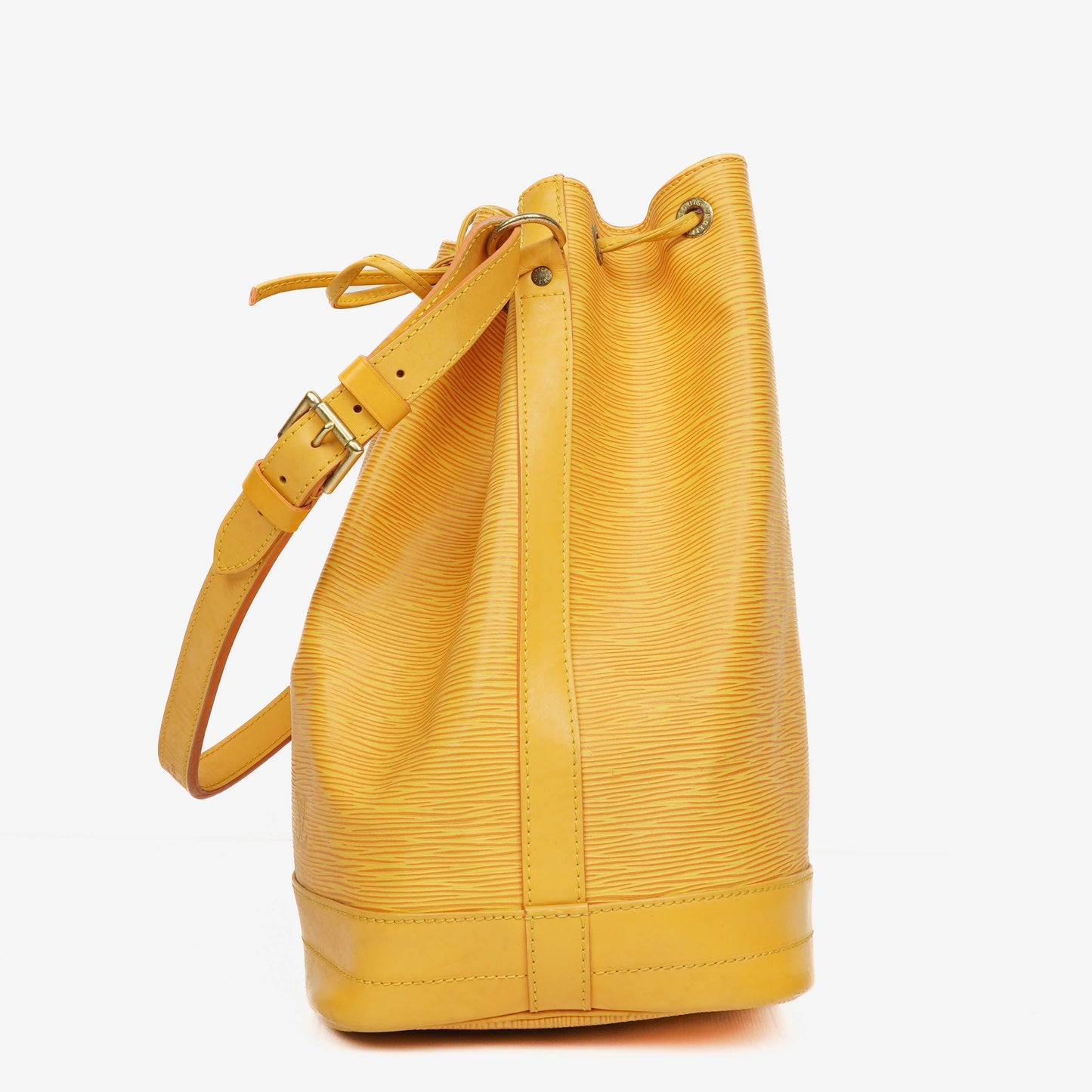 Louis Vuitton Noe Grande GM Yellow Epi Leather Shoulder Bag
