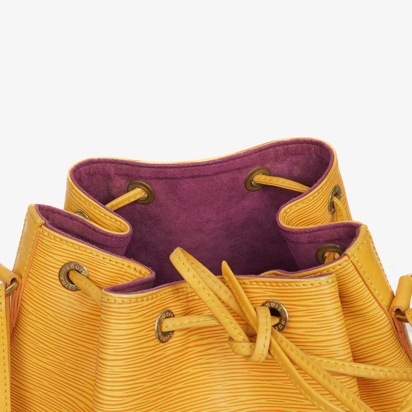Louis Vuitton Noe Grande GM Yellow Epi Leather Shoulder Bag