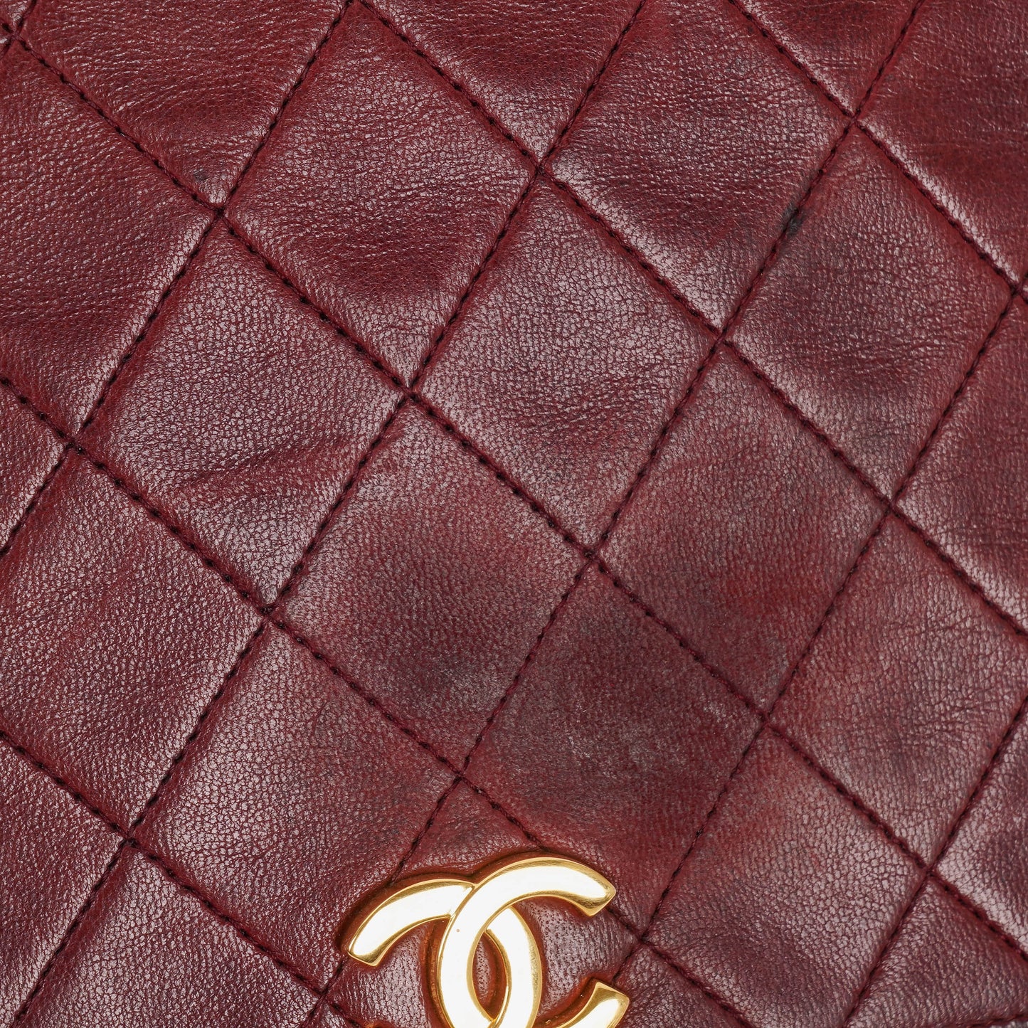 Chanel Classic Full Flap Bag Quilted Lambskin 24K Gold-Plated Hardware