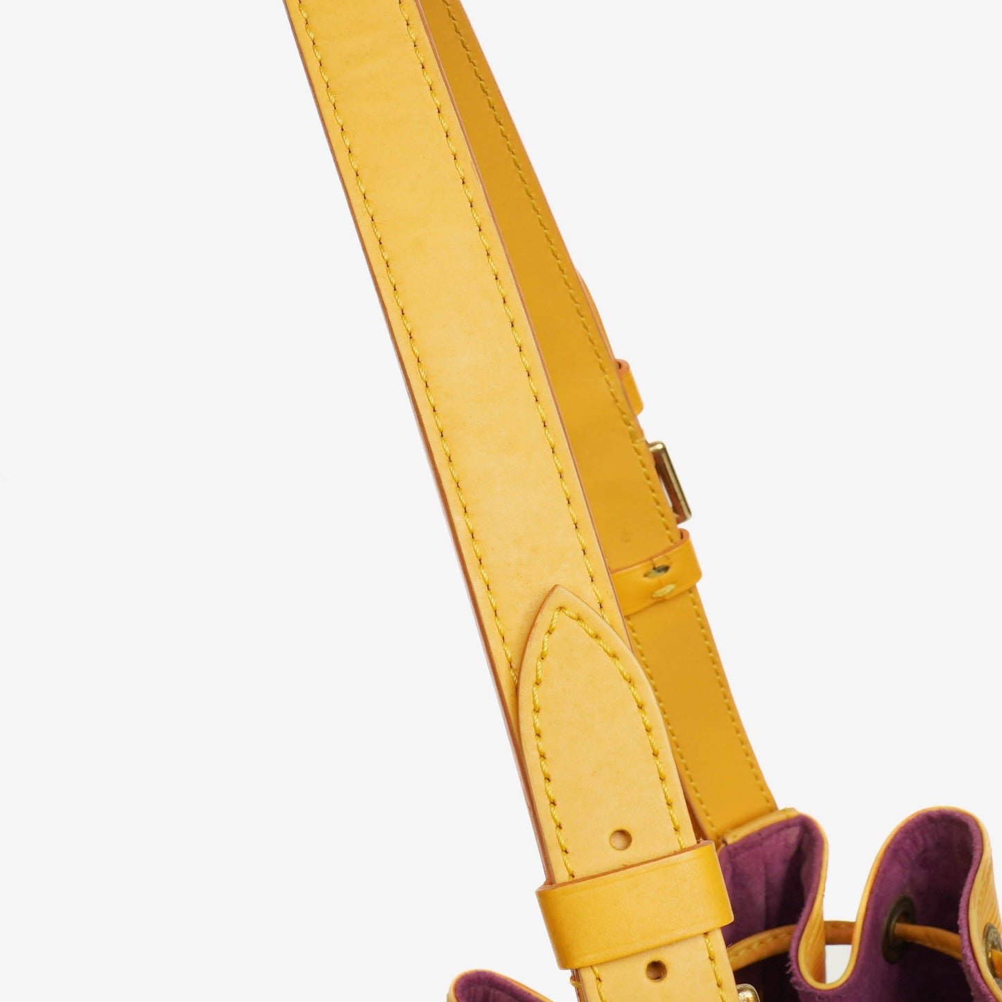 Louis Vuitton Noe Grande GM Yellow Epi Leather Shoulder Bag