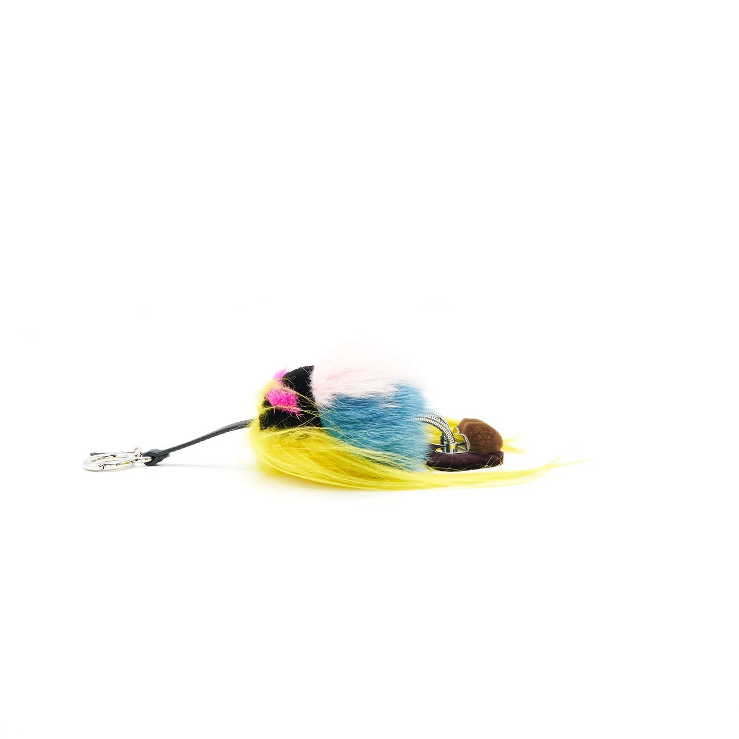 Fendi Multicolor Monster Fur Purse Charm