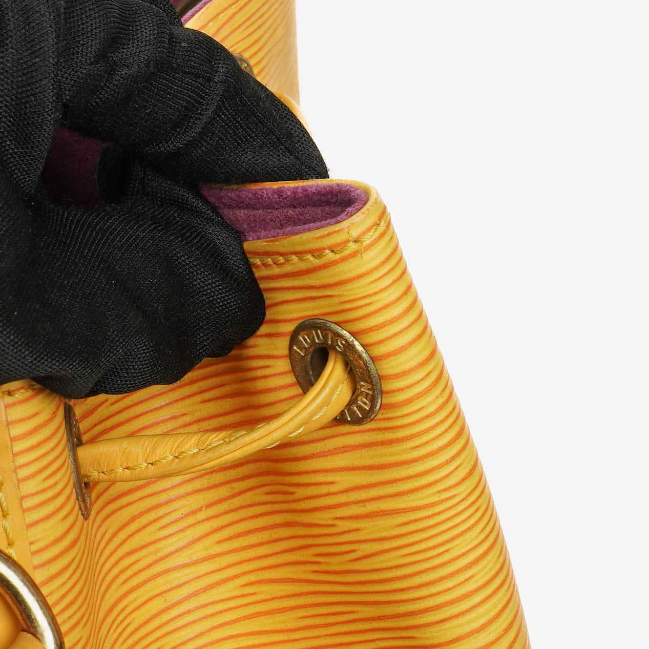 Louis Vuitton Noe Grande GM Yellow Epi Leather Shoulder Bag