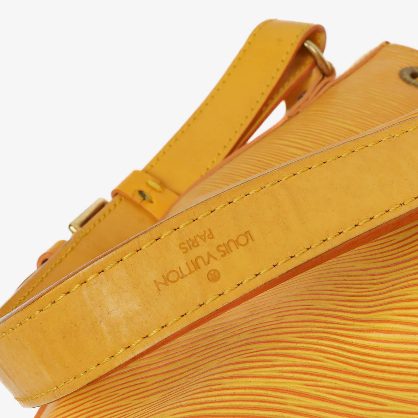 Louis Vuitton Noe Grande GM Yellow Epi Leather Shoulder Bag