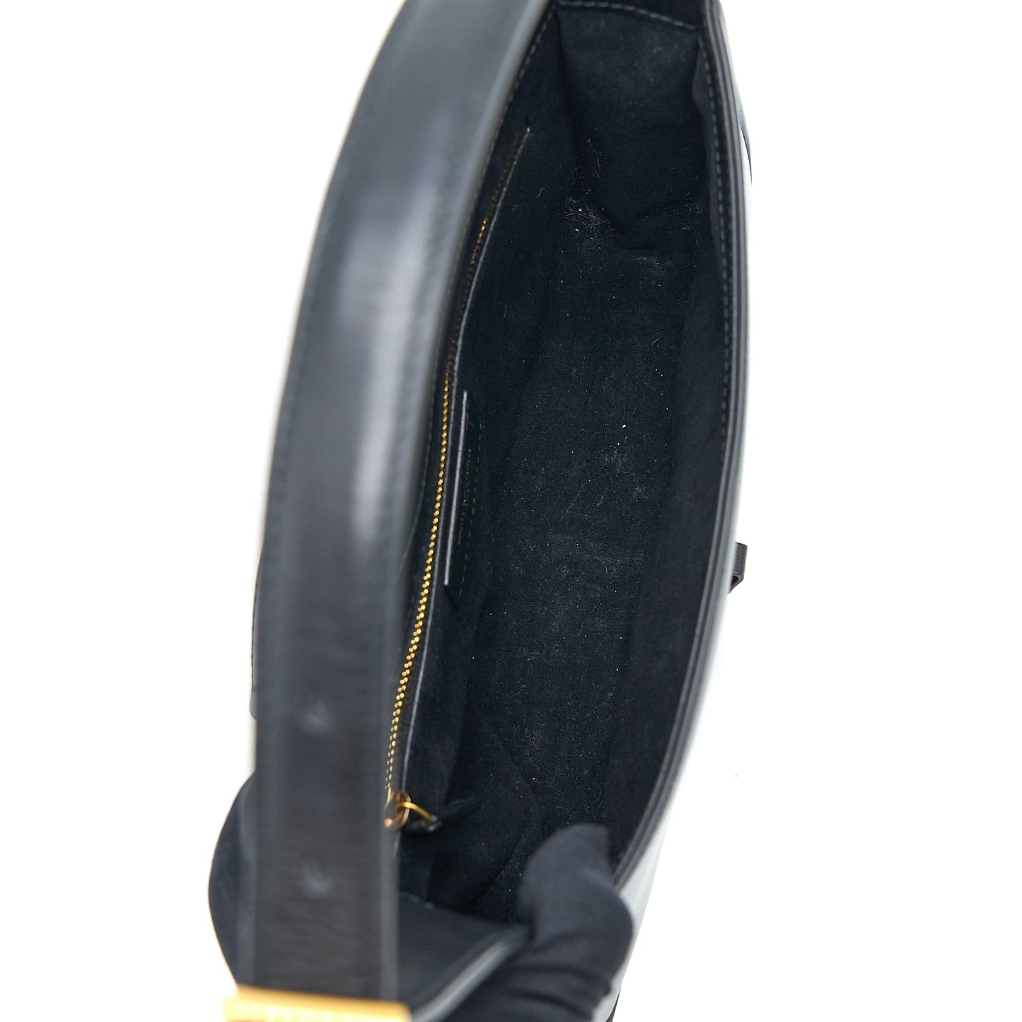 Saint Laurent Le 5 A 7 Smooth Calfskin Black Brushed