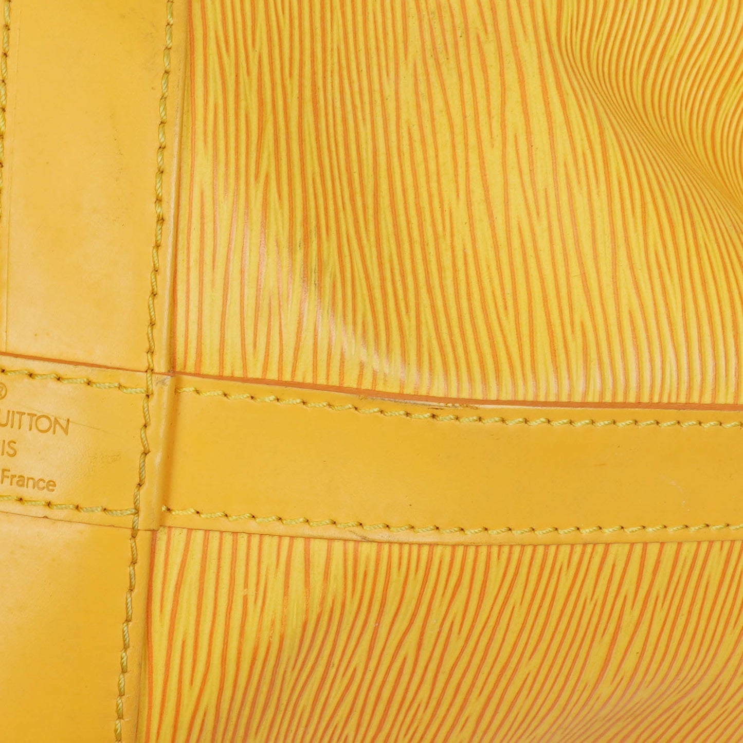 Louis Vuitton Noe Grande GM Yellow Epi Leather Shoulder Bag