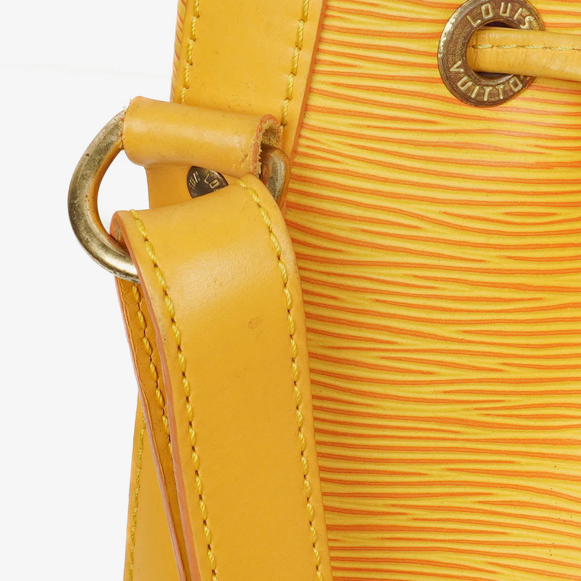 Louis Vuitton Noe Grande GM Yellow Epi Leather Shoulder Bag