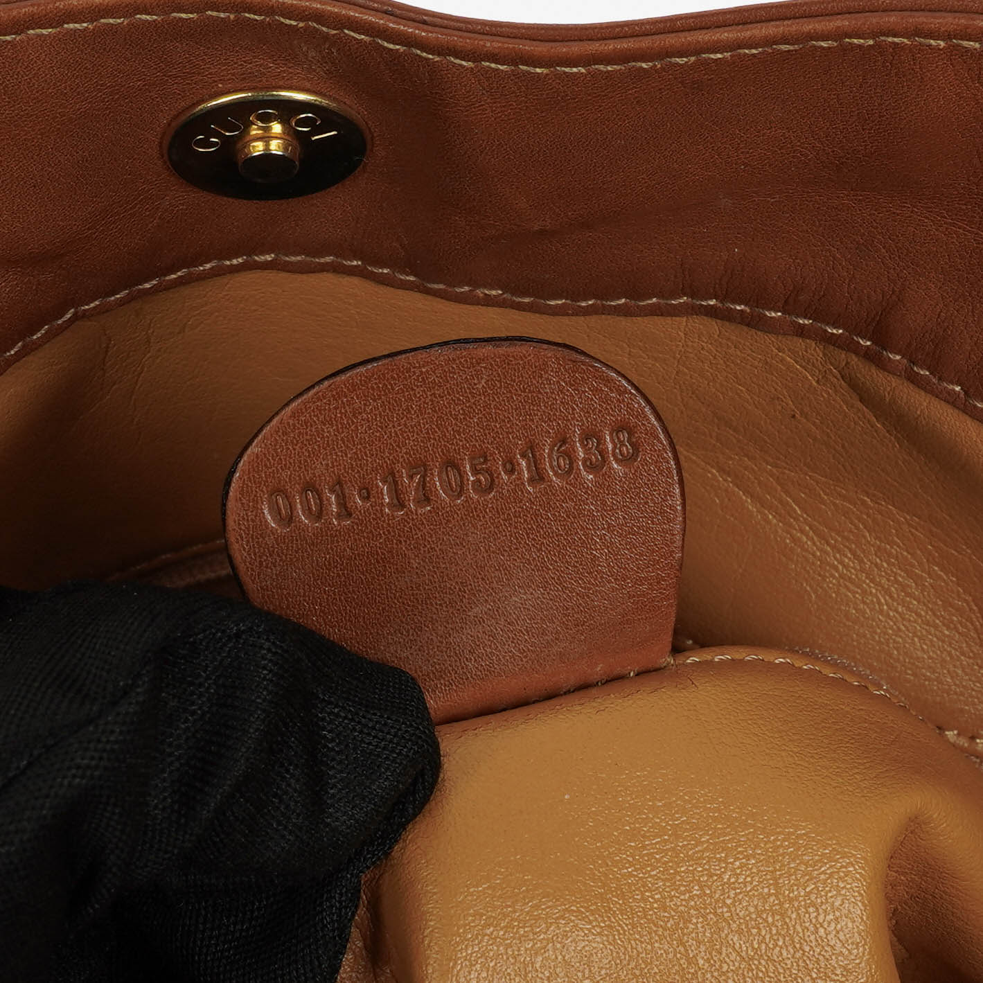 Gucci Bamboo Top Handle Brown Leather Hobo Bag