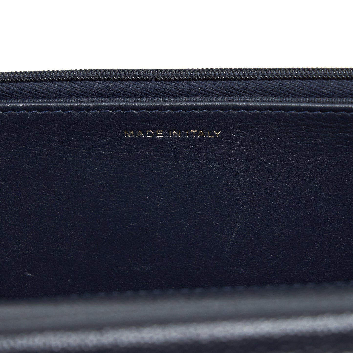 Chanel Classic Wallet On Chain Caviar Navy L