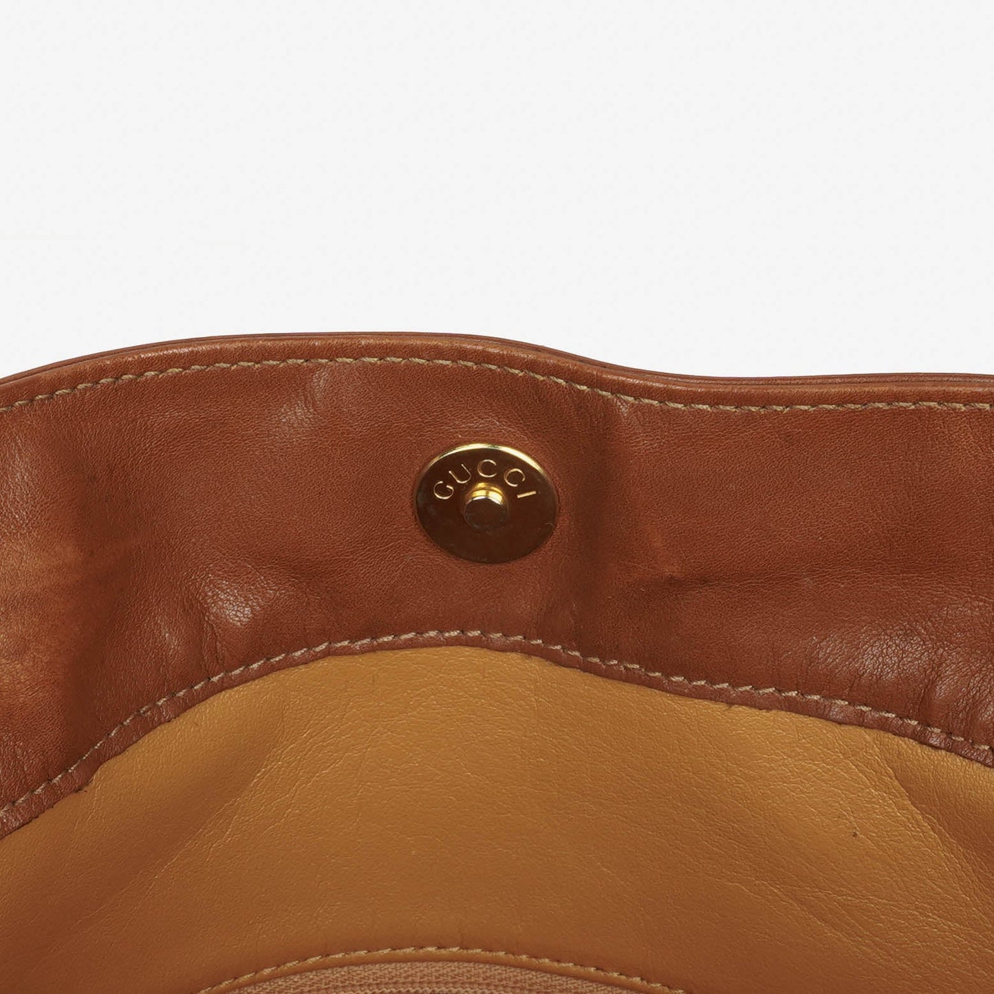Gucci Bamboo Top Handle Brown Leather Hobo Bag