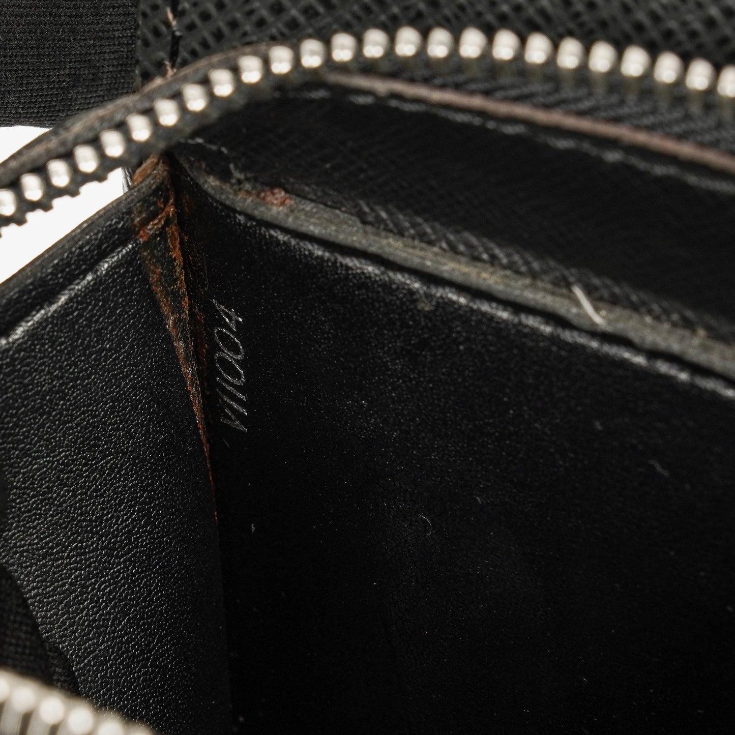 Louis Vuitton Lozan Black Taiga Leather Briefcase Bag