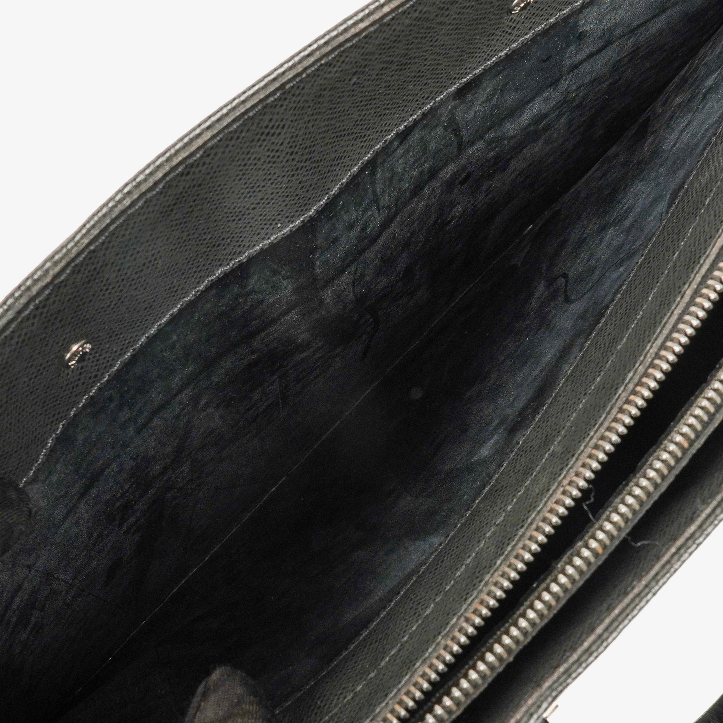 Louis Vuitton Lozan Black Taiga Leather Briefcase Bag