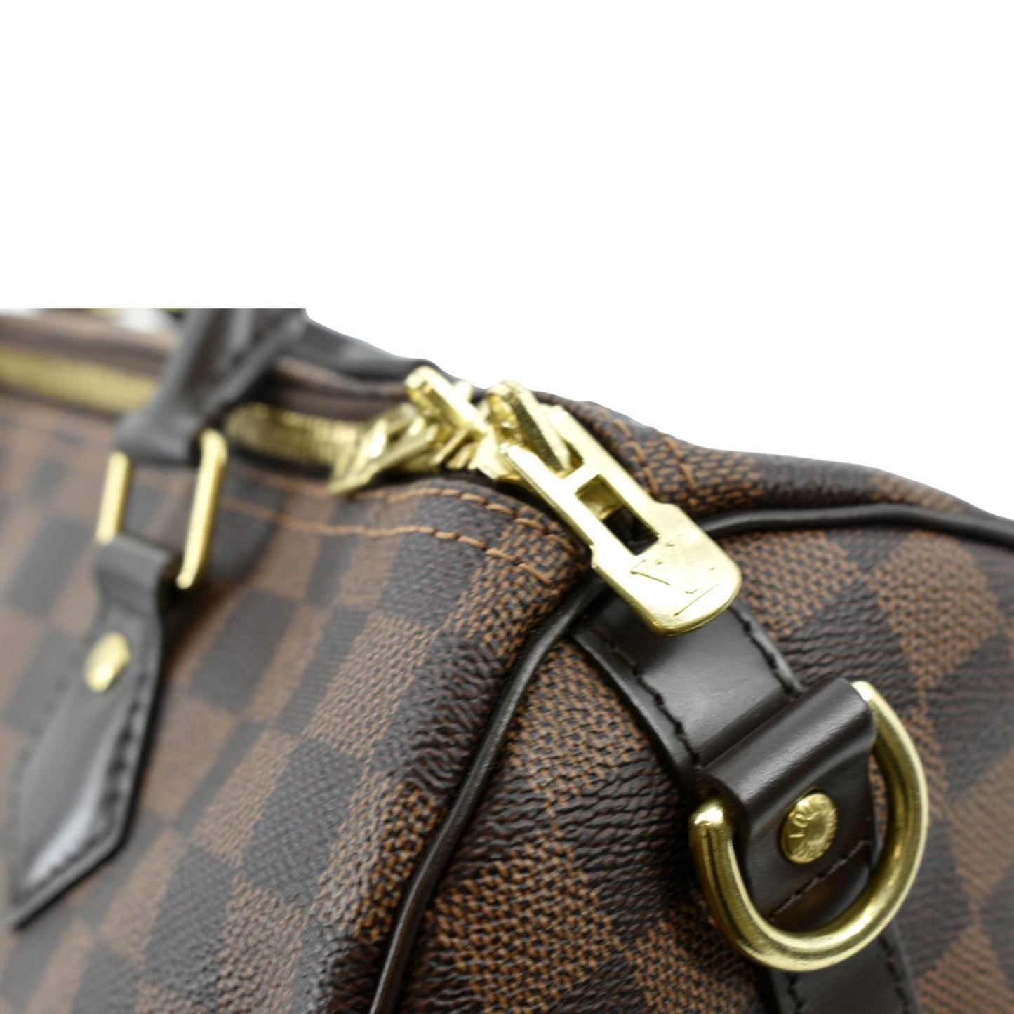 LOUIS VUITTON  30 Bandouliere Damier Ebene Shoulder Bag Brown