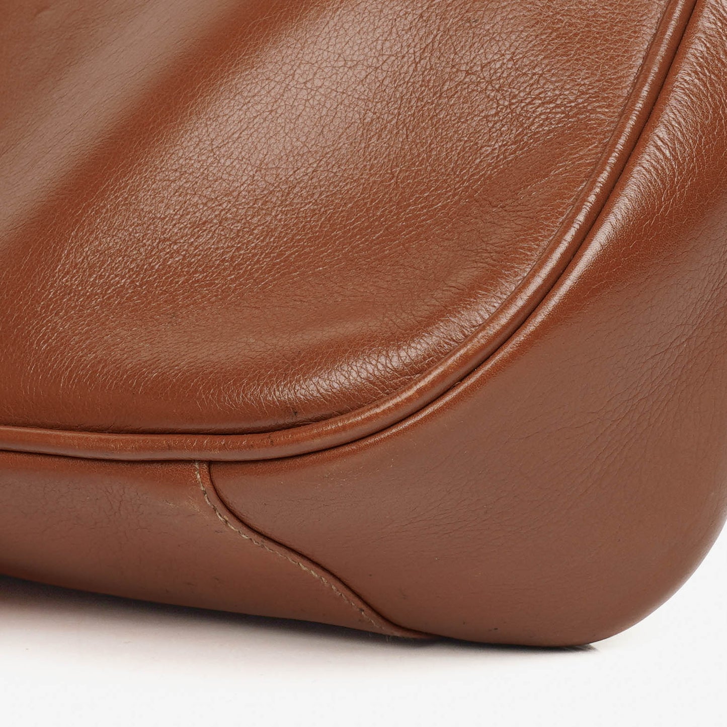Gucci Bamboo Top Handle Brown Leather Hobo Bag