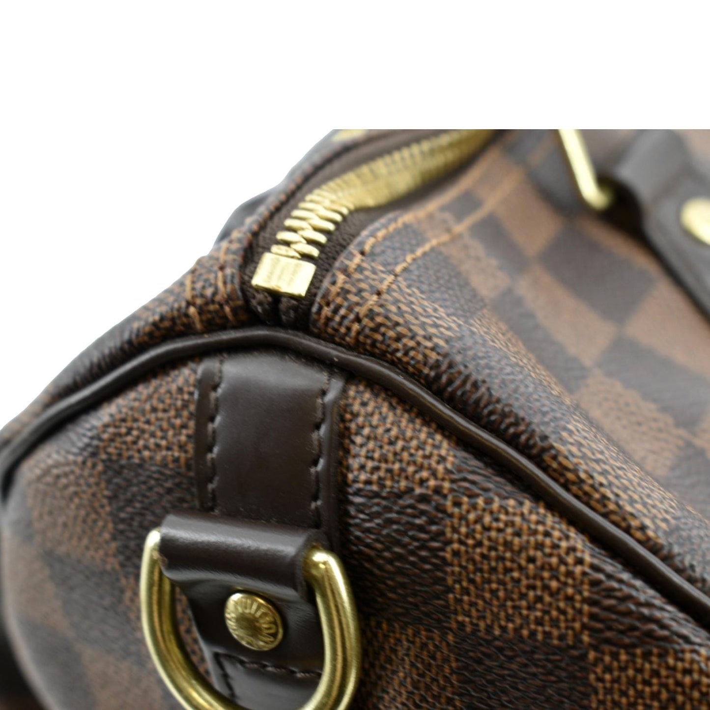 LOUIS VUITTON  30 Bandouliere Damier Ebene Shoulder Bag Brown