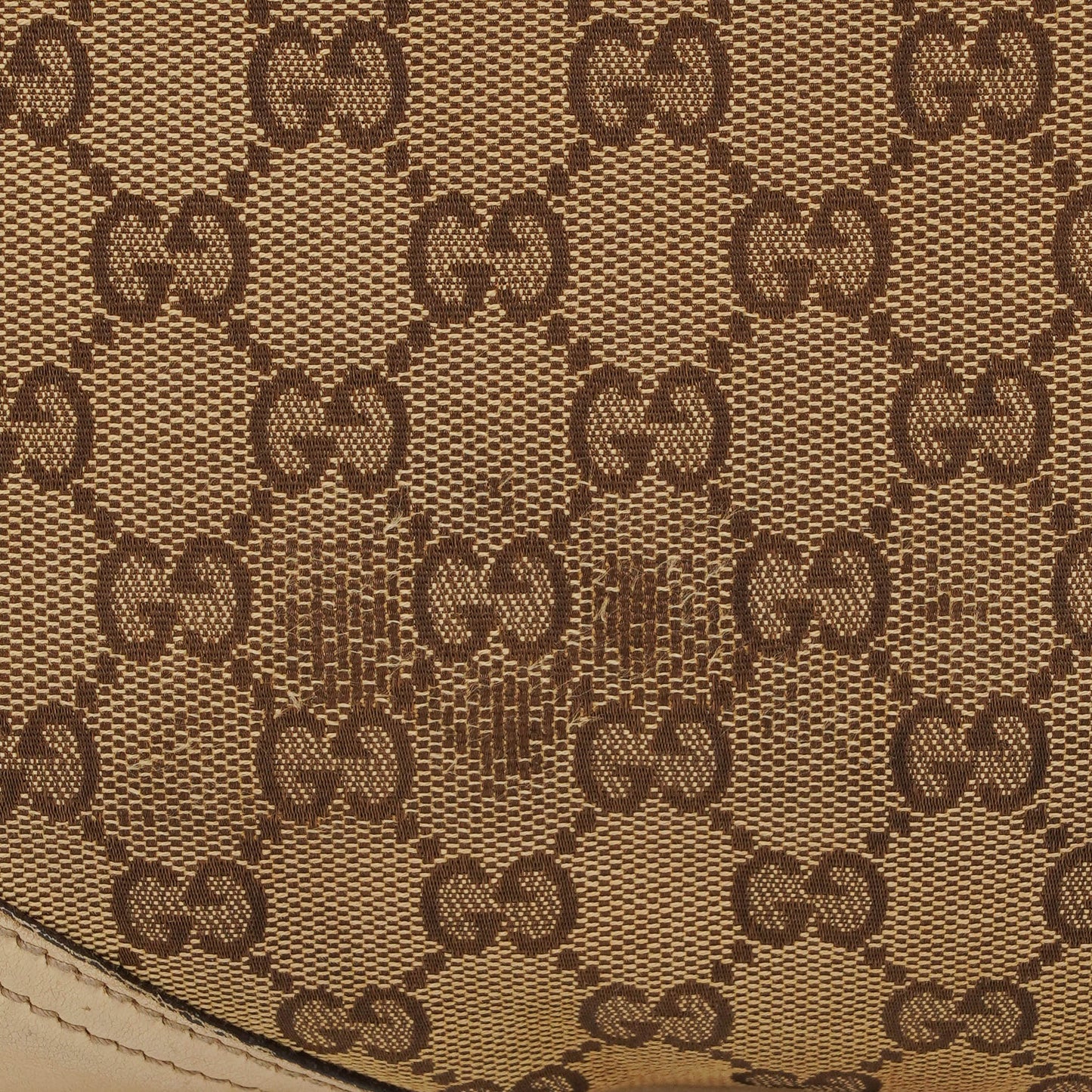 Gucci New Britt Off White Monogram Hobo Bag