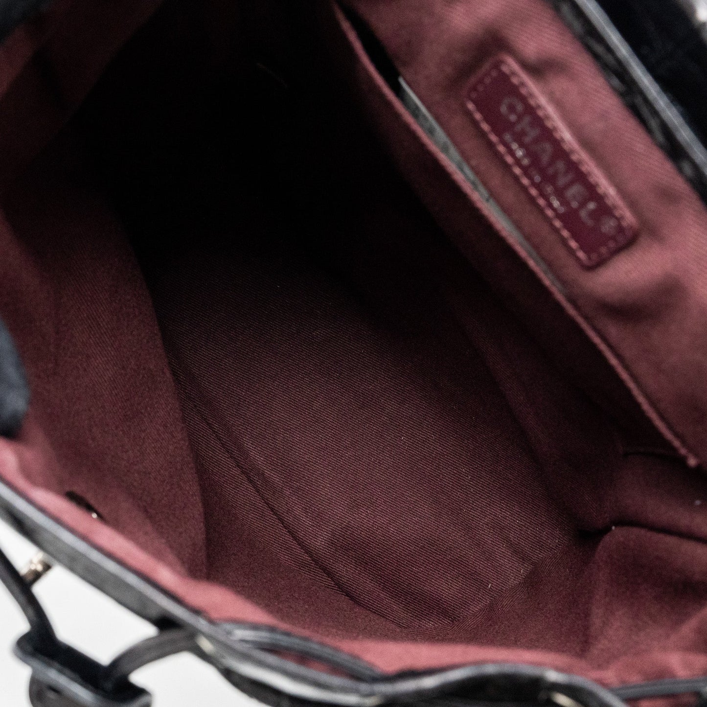 CHANEL Large QUILTED Mountain  BACKPACK CALFSKIN BLACK