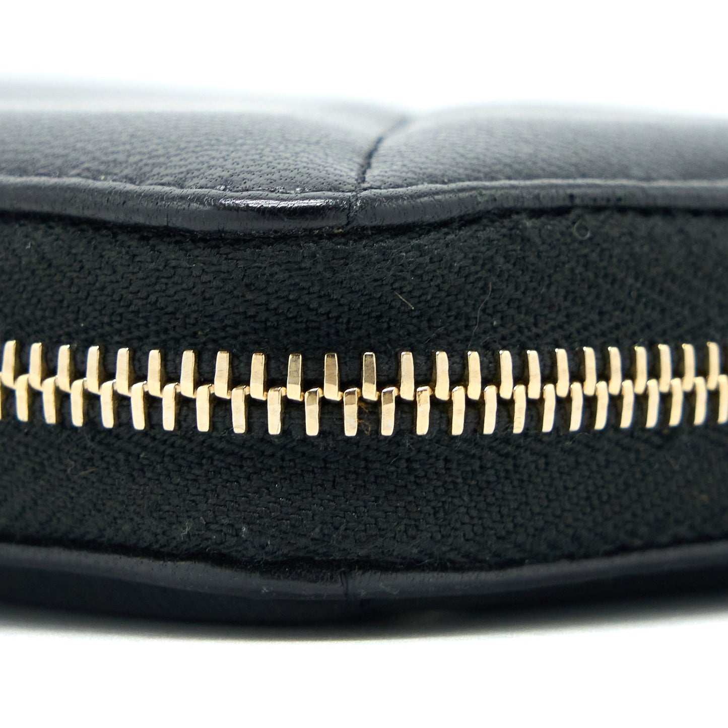 Chanel 19 Zip Wallet Goatskin Black
