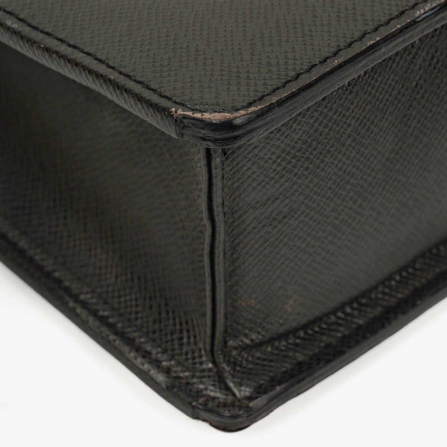 Louis Vuitton Lozan Black Taiga Leather Briefcase Bag