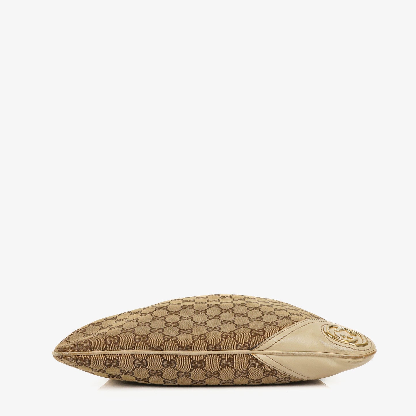 Gucci New Britt Off White Monogram Hobo Bag