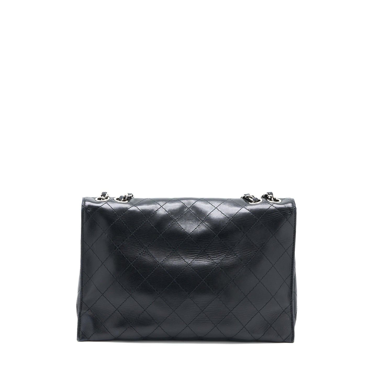 Chanel Quilted Flap Bag Lambskin Black