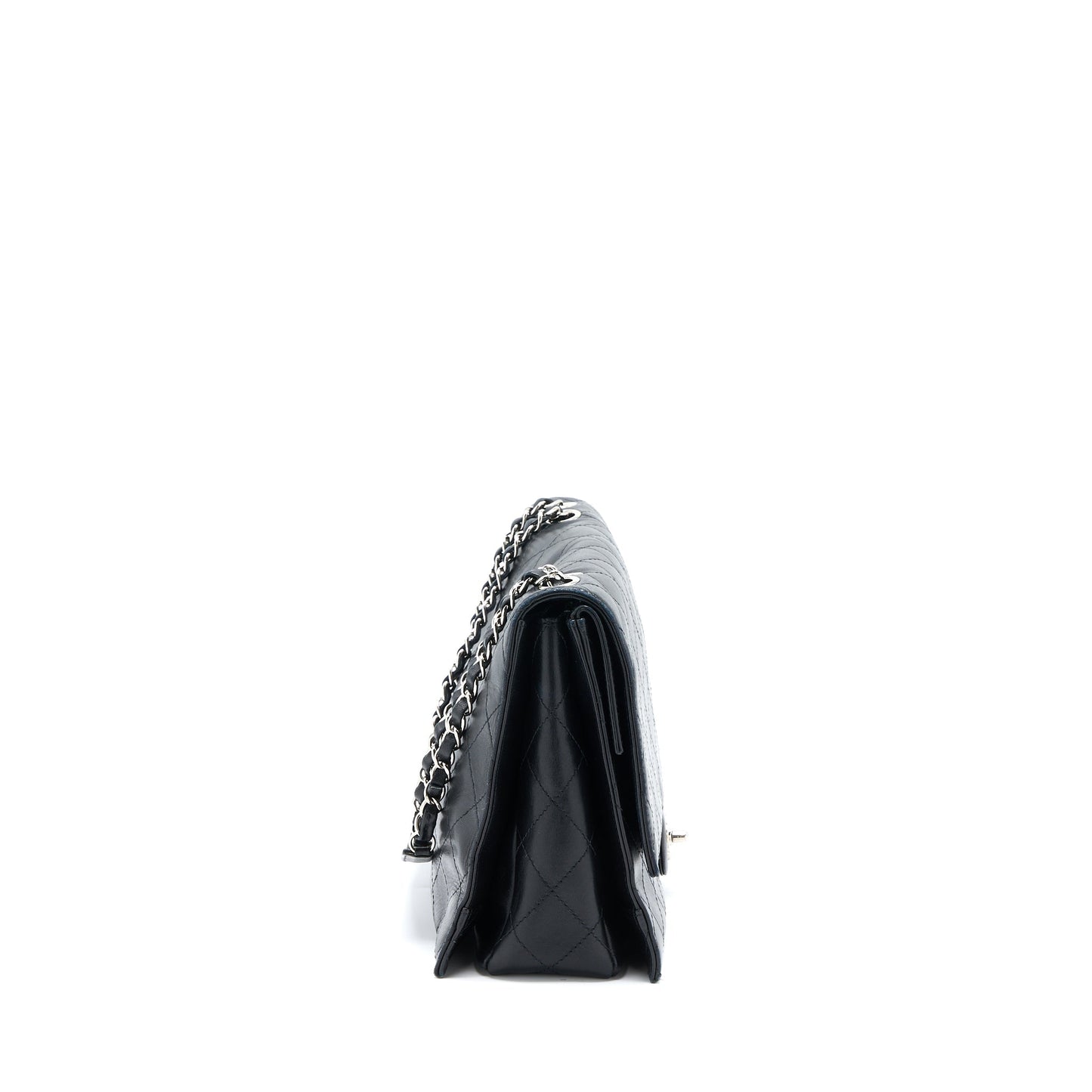 Chanel Quilted Flap Bag Lambskin Black