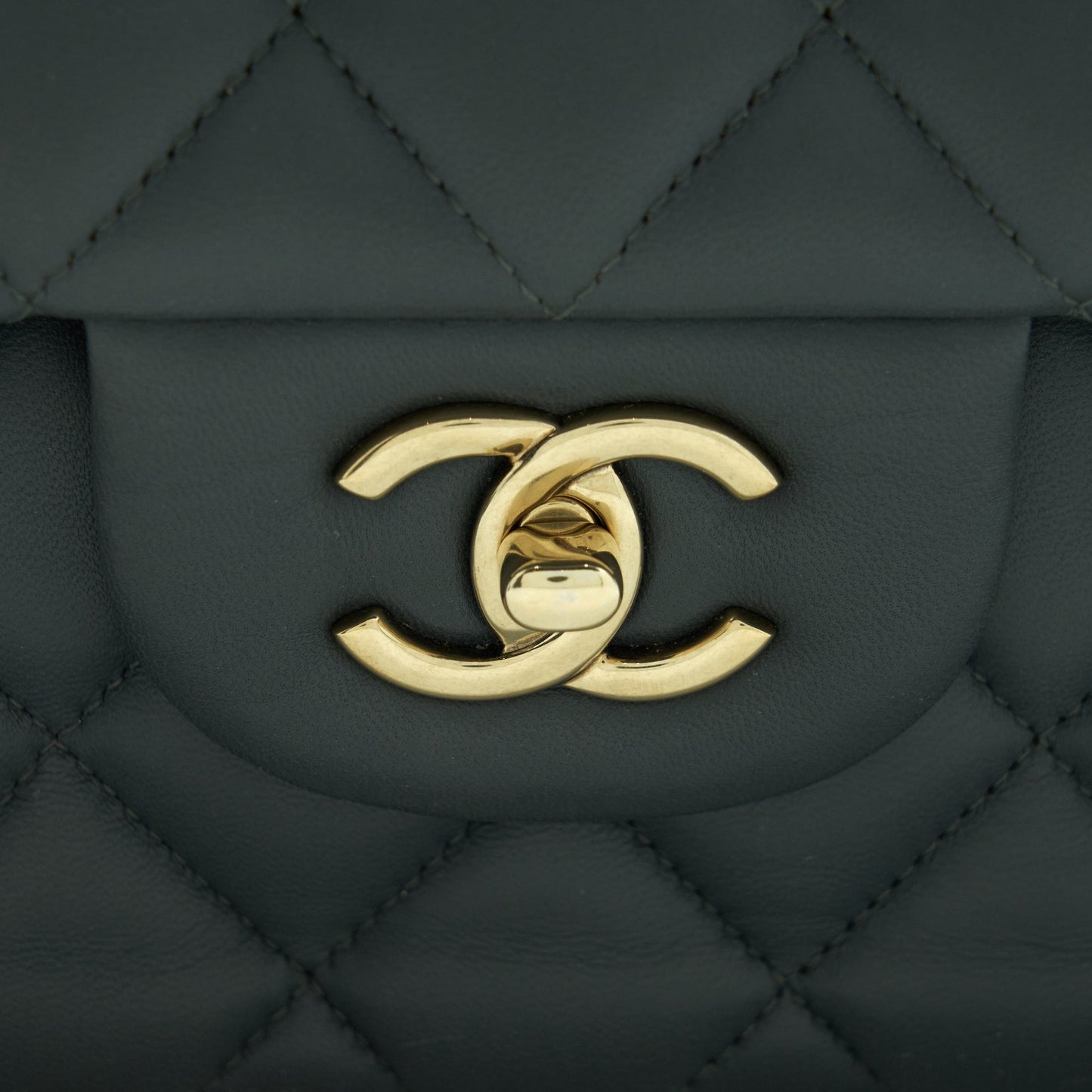 Chanel Jumbo Classic Double Flap Bag Lambskin Grey