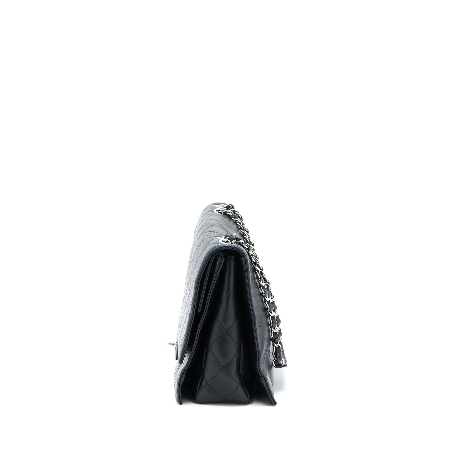 Chanel Quilted Flap Bag Lambskin Black