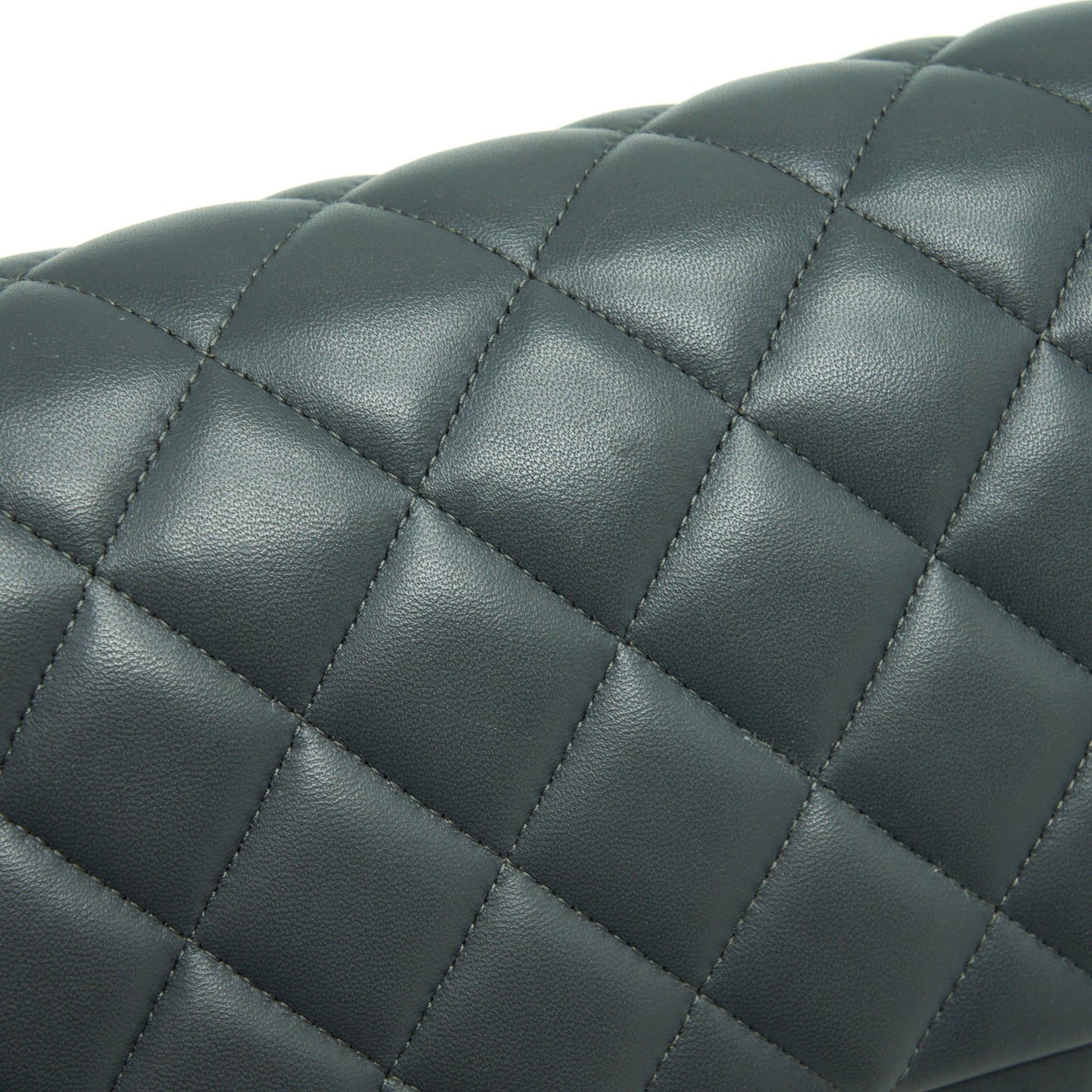 Chanel Jumbo Classic Double Flap Bag Lambskin Grey