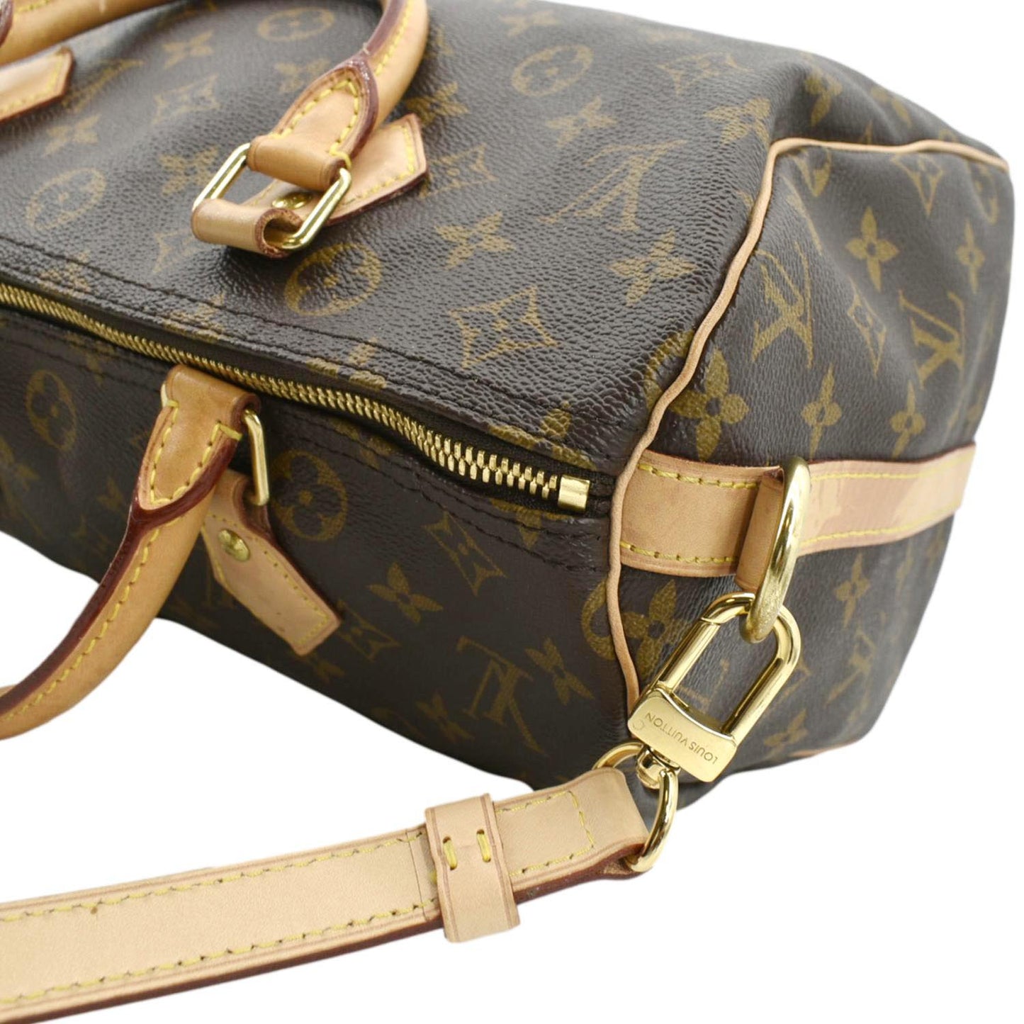 LOUIS VUITTON  30 Bandouliere Monogram Canvas Shoulder Bag Brown