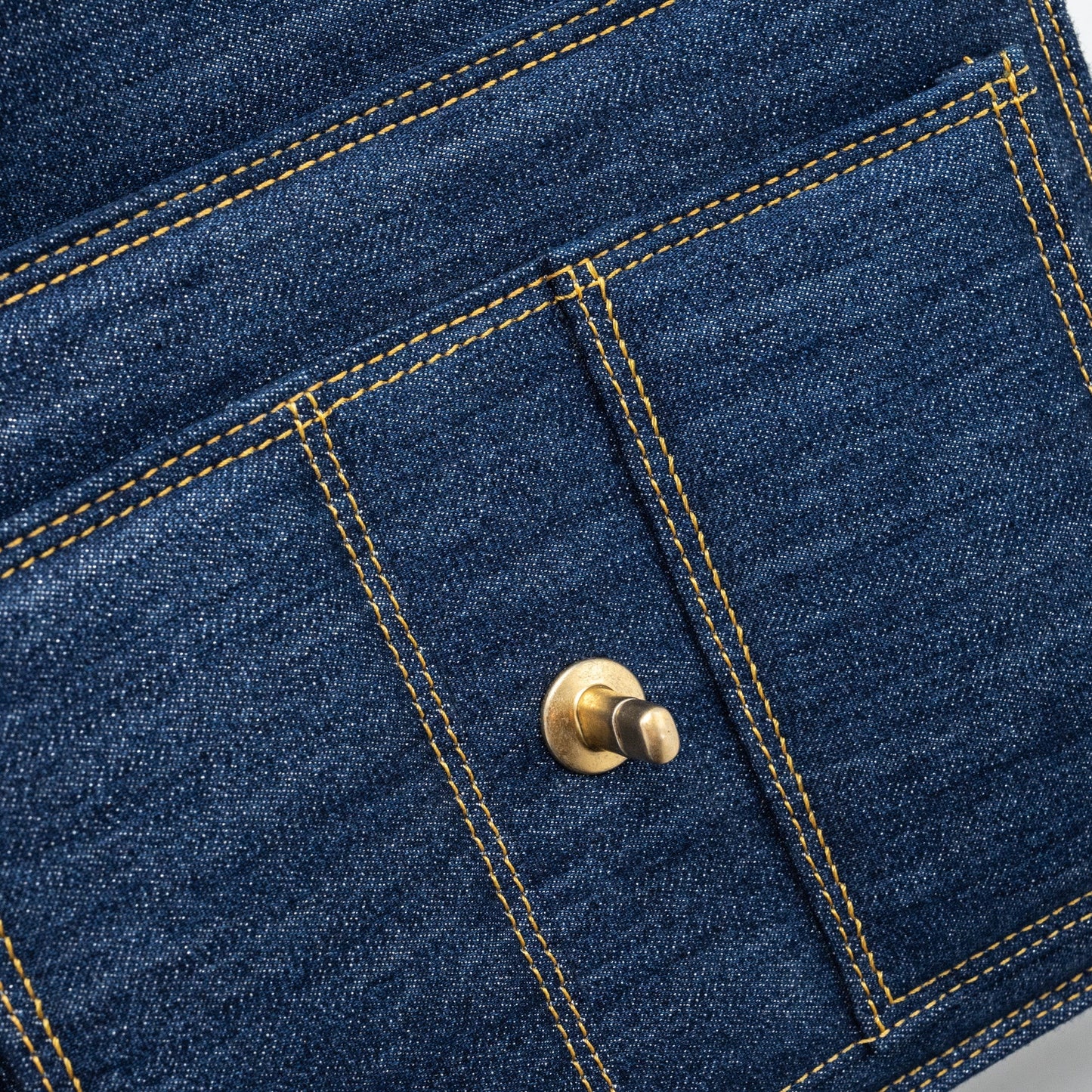 Chanel 23S flap backpack denim blue with  (microchip)