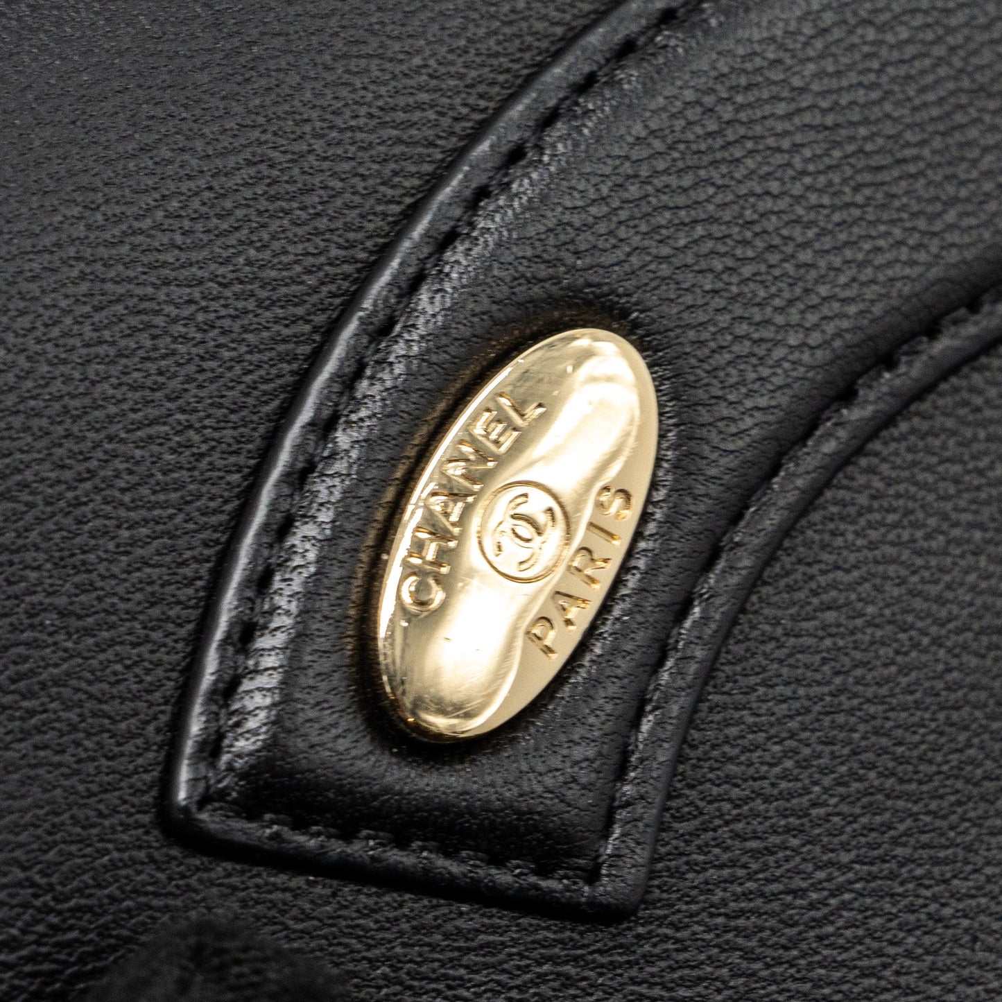 Chanel Small Flap Bag Lambskin Black L