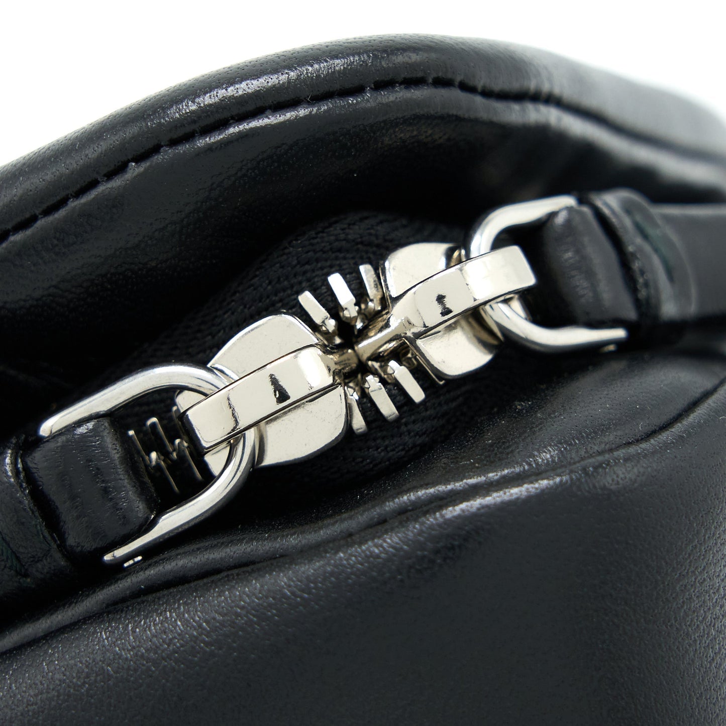 Prada Padded Nappa Triangle Purse Black