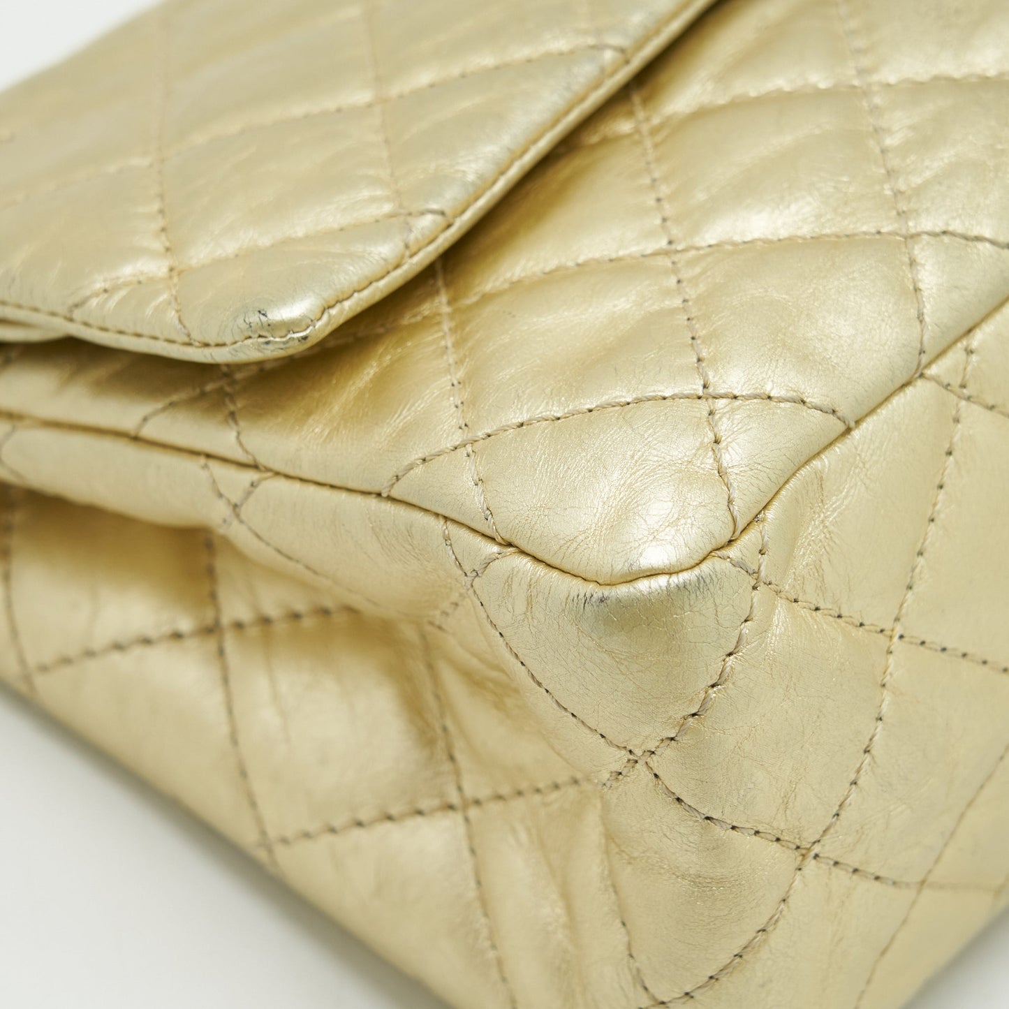 Chanel 2.55 Reissue 226 Double Flap Bag Gold