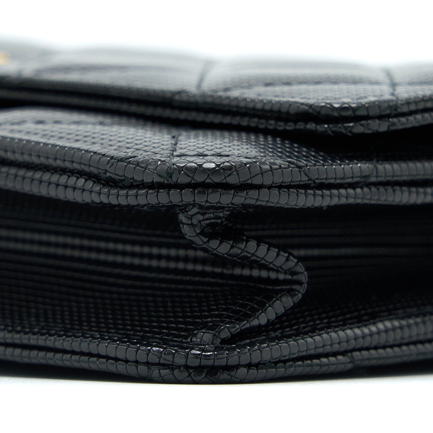 Chanel Limited Wallet On Chain Calfskin Black