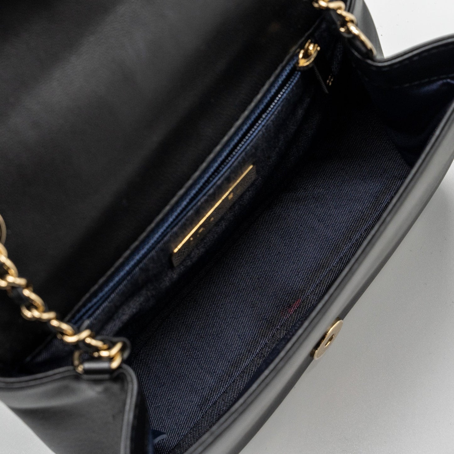 Chanel Small Flap Bag Lambskin Black L