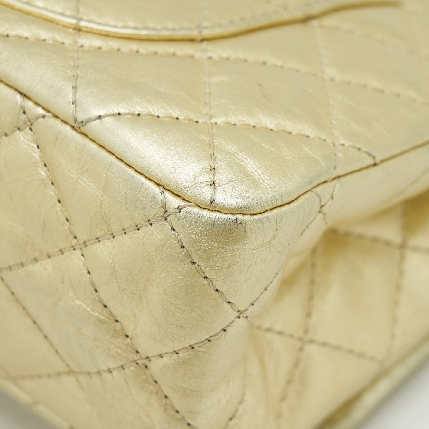Chanel 2.55 Reissue 226 Double Flap Bag Gold