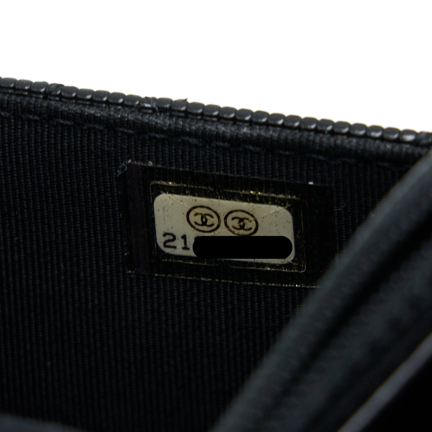 Chanel Limited Wallet On Chain Calfskin Black