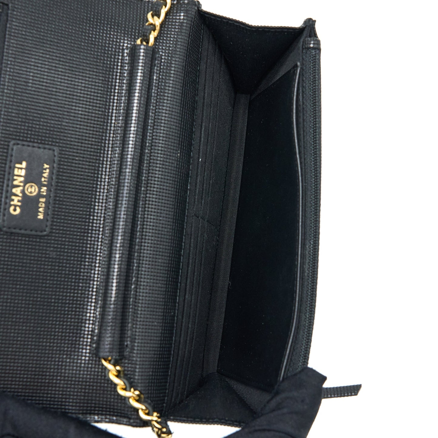 Chanel Limited Wallet On Chain Calfskin Black