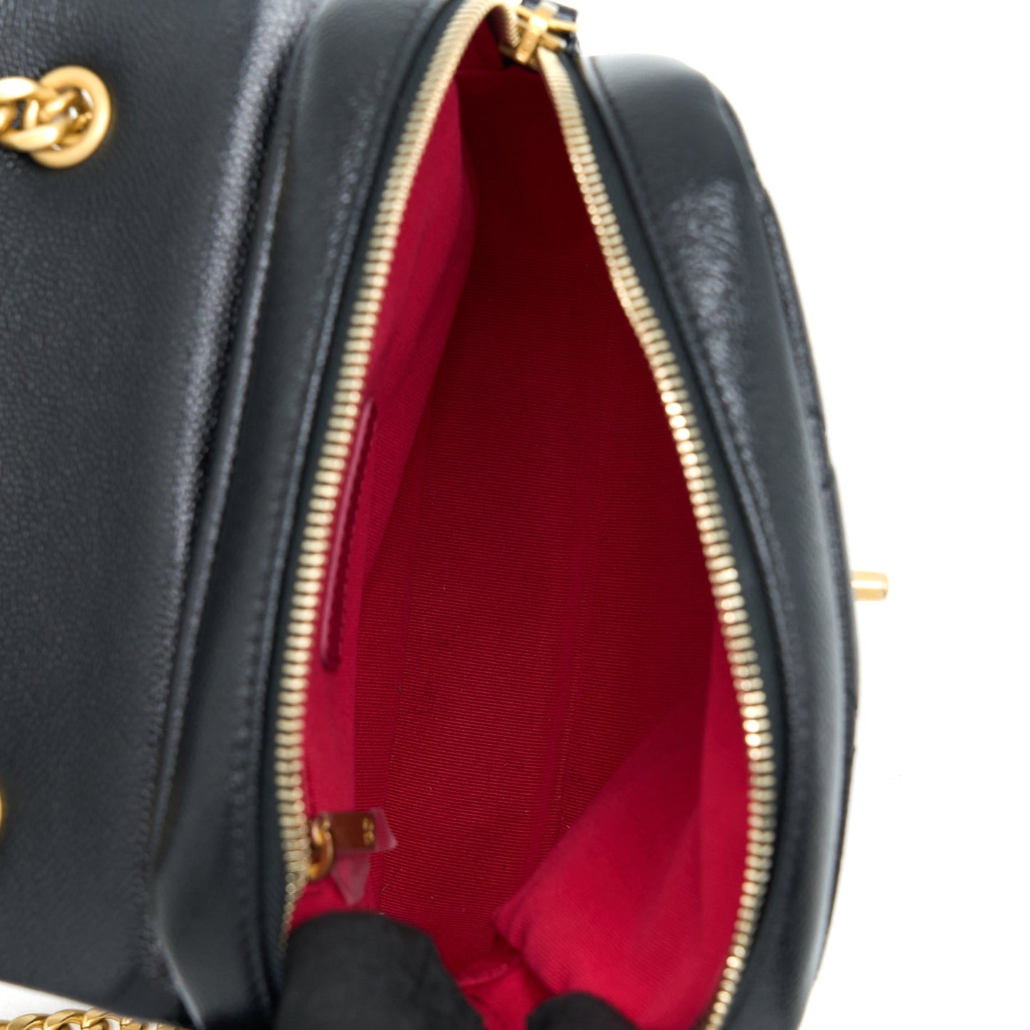 Chanel 22P Flap Backpack Caviar Black Brushed  (Microchip)