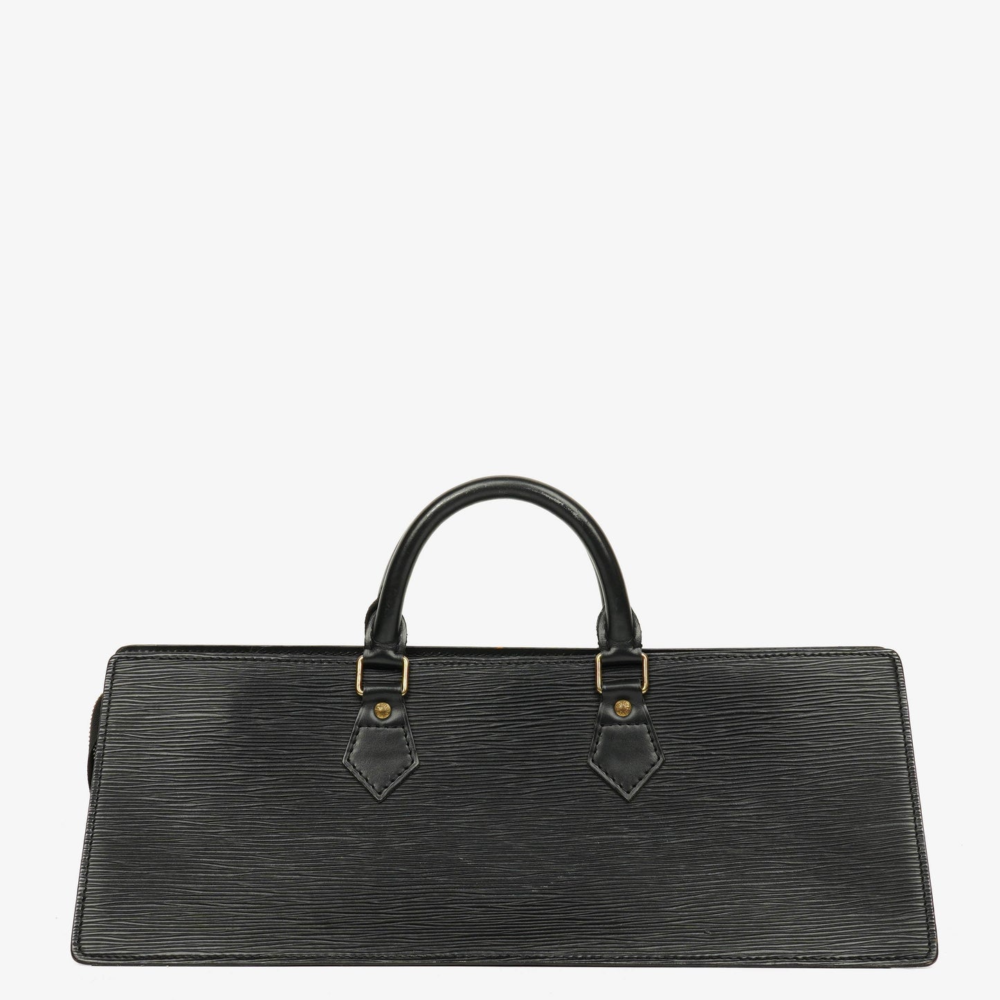 Louis Vuitton Black EPI Leather Sac Triangle Bag