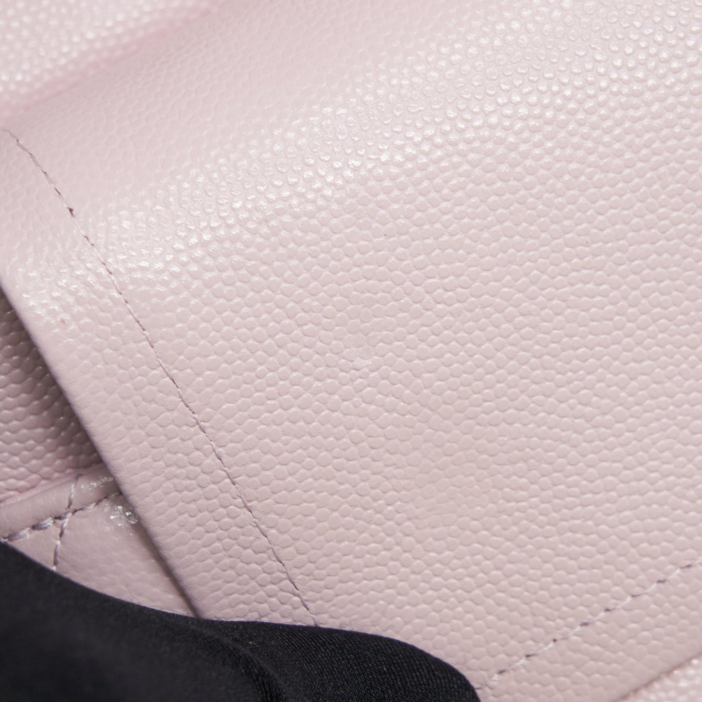 Chanel Medium Classic Double Flap Bag 21S Caviar Light Pink L