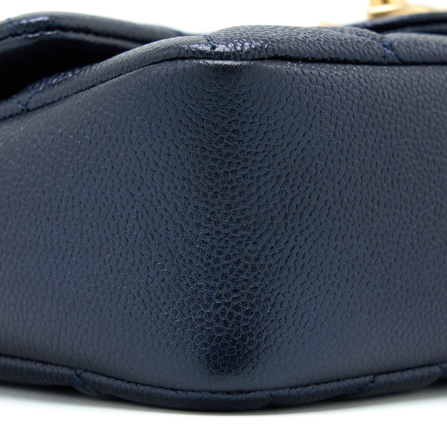 Chanel 21K My Perfect Mini Flap Bag Caviar Black Brushed  (Microchip)